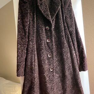 Brown trench coat. Very soft material. Gently used.